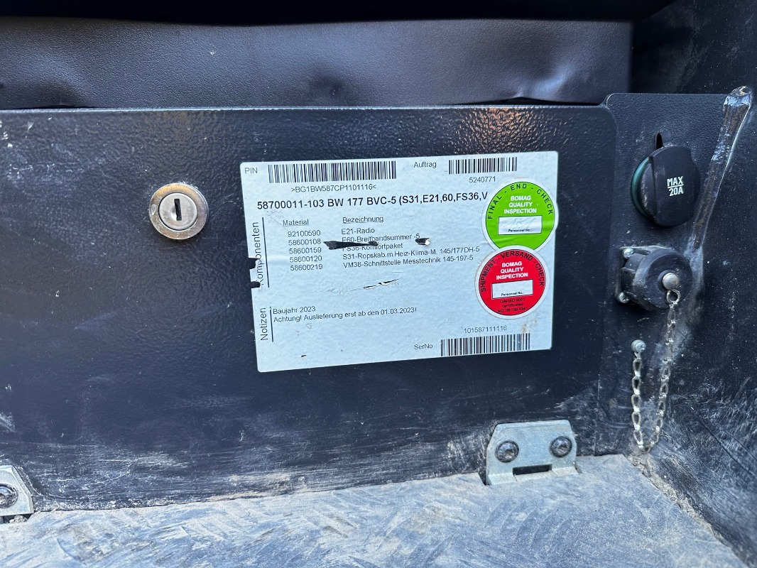 BOMAG DE BW 177 BVC-5 Stage V/Tier 4f - Kompaktor: zdjęcie 4 BOMAG DE BW 177 BVC-5 Stage V/Tier 4f - Kompaktor: zdjęcie 4