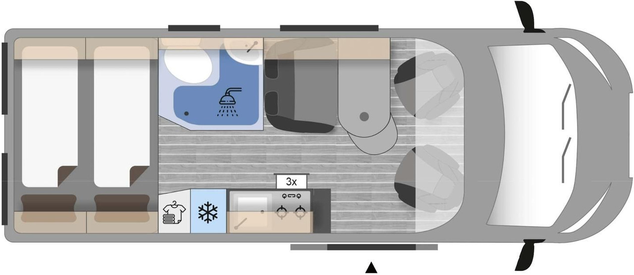 Clever Celebration 600 MJ24*AHK*MARKISE*ACC*R-KAM*RADIO - Kampervan: zdjęcie 3 Clever Celebration 600 MJ24*AHK*MARKISE*ACC*R-KAM*RADIO - Kampervan: zdjęcie 3