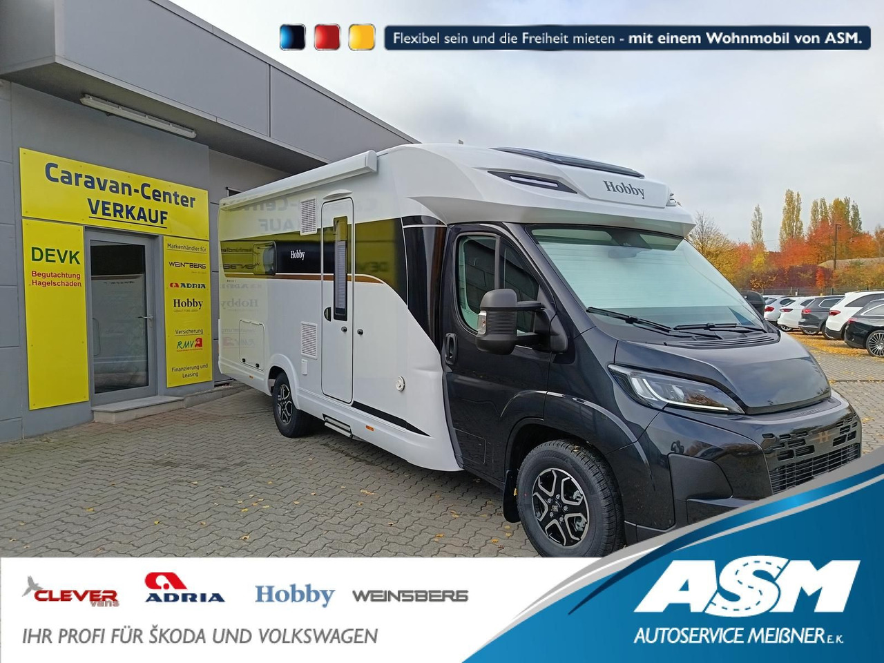 Hobby MAXIA T 740 WF 132 kW*4,4 t*2026*LITHIUM*MARKISE - Kamper półintegra: zdjęcie 1 Hobby MAXIA T 740 WF 132 kW*4,4 t*2026*LITHIUM*MARKISE - Kamper półintegra: zdjęcie 1