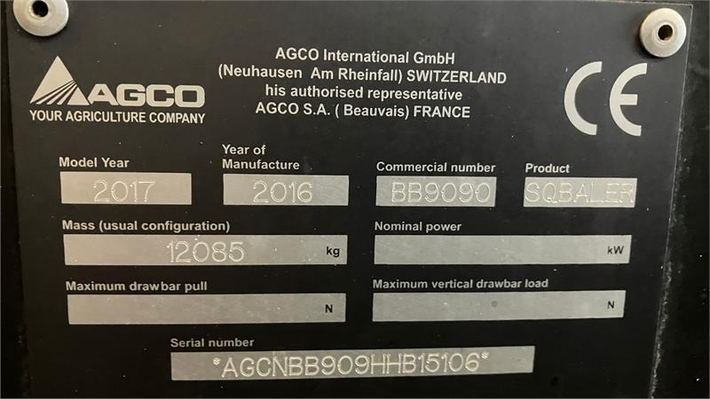 New Holland BB9090 Plus - Prasa kostkująca: zdjęcie 3 New Holland BB9090 Plus - Prasa kostkująca: zdjęcie 3