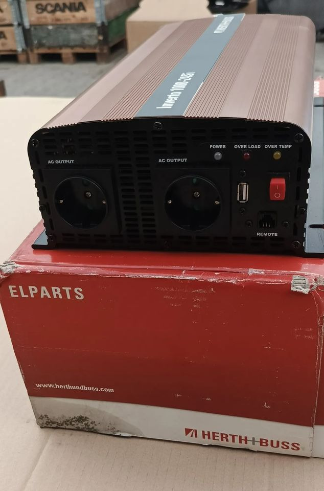 INWERTER FALOWNIK HERTH+BUSS - Układ elektryczny do Samochodów ciężarowych: zdjęcie 3 INWERTER FALOWNIK HERTH+BUSS - Układ elektryczny do Samochodów ciężarowych: zdjęcie 3