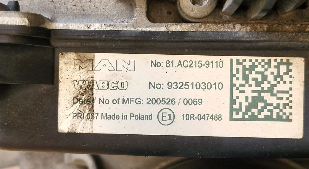 MAN TG3 TGX APS OSUSZACZ POWIETRZA 81.AC216-9110 - Sprężarka do Samochodów ciężarowych: zdjęcie 2 MAN TG3 TGX APS OSUSZACZ POWIETRZA 81.AC216-9110 - Sprężarka do Samochodów ciężarowych: zdjęcie 2