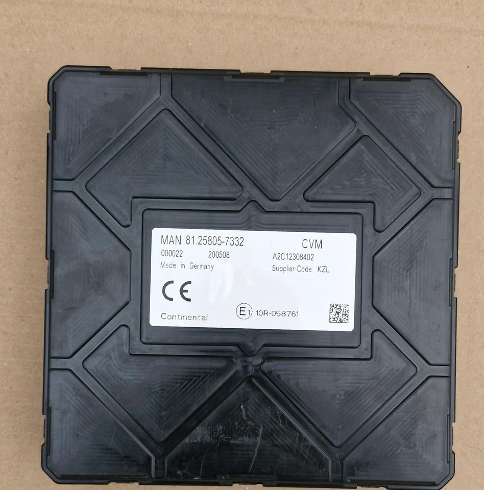 MAN TG3 TGX STEROWNIK KOMPUTER CVM 81.25805-7332 - Części układu hamulcowego: zdjęcie 1 MAN TG3 TGX STEROWNIK KOMPUTER CVM 81.25805-7332 - Części układu hamulcowego: zdjęcie 1