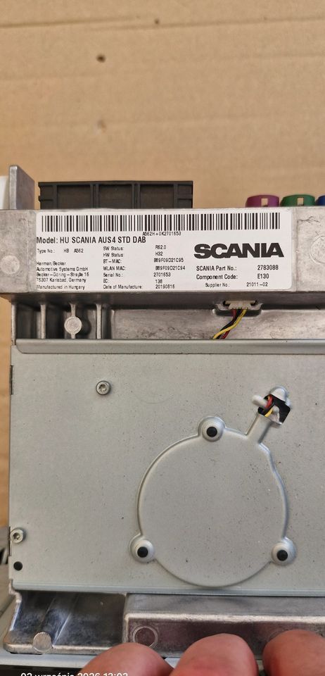 SCANIA R S RADIO NAWIGACJA - Kabina i wnętrze: zdjęcie 2 SCANIA R S RADIO NAWIGACJA - Kabina i wnętrze: zdjęcie 2