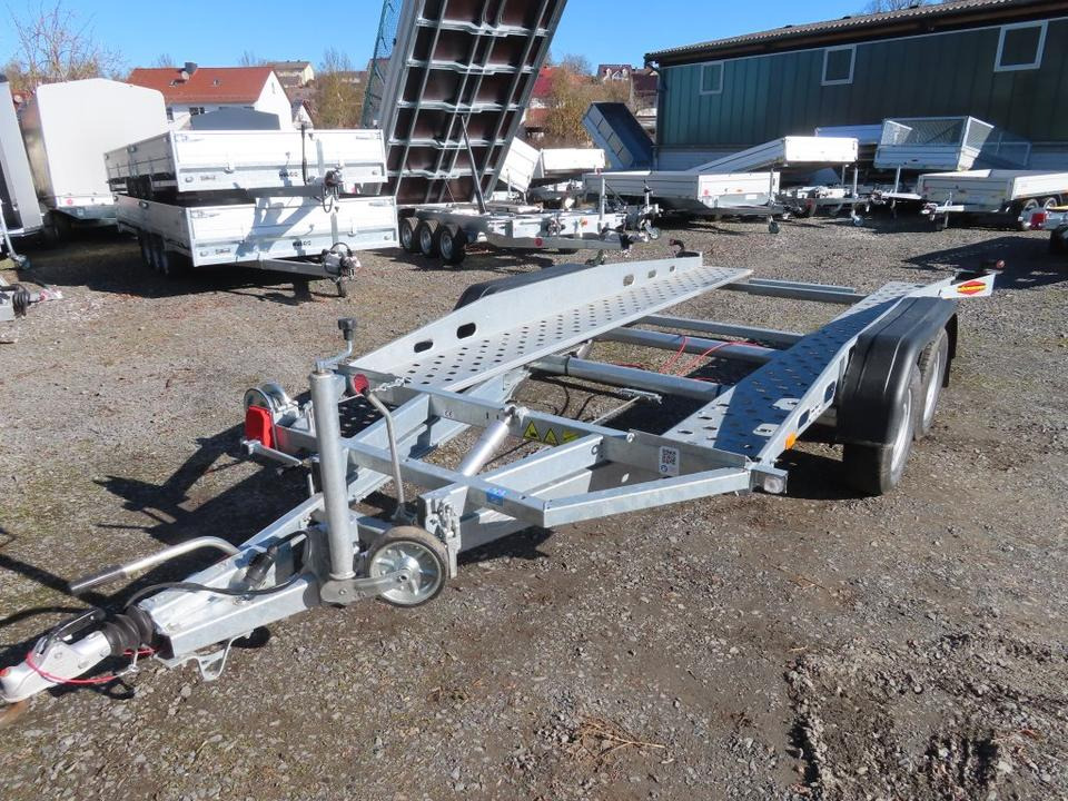 Böckmann, Autotransporter, 2,7 to. kippbar, 100 km, PKW Anhänger - Przyczepa do przewozu samochodów: zdjęcie 4 Böckmann, Autotransporter, 2,7 to. kippbar, 100 km, PKW Anhänger - Przyczepa do przewozu samochodów: zdjęcie 4