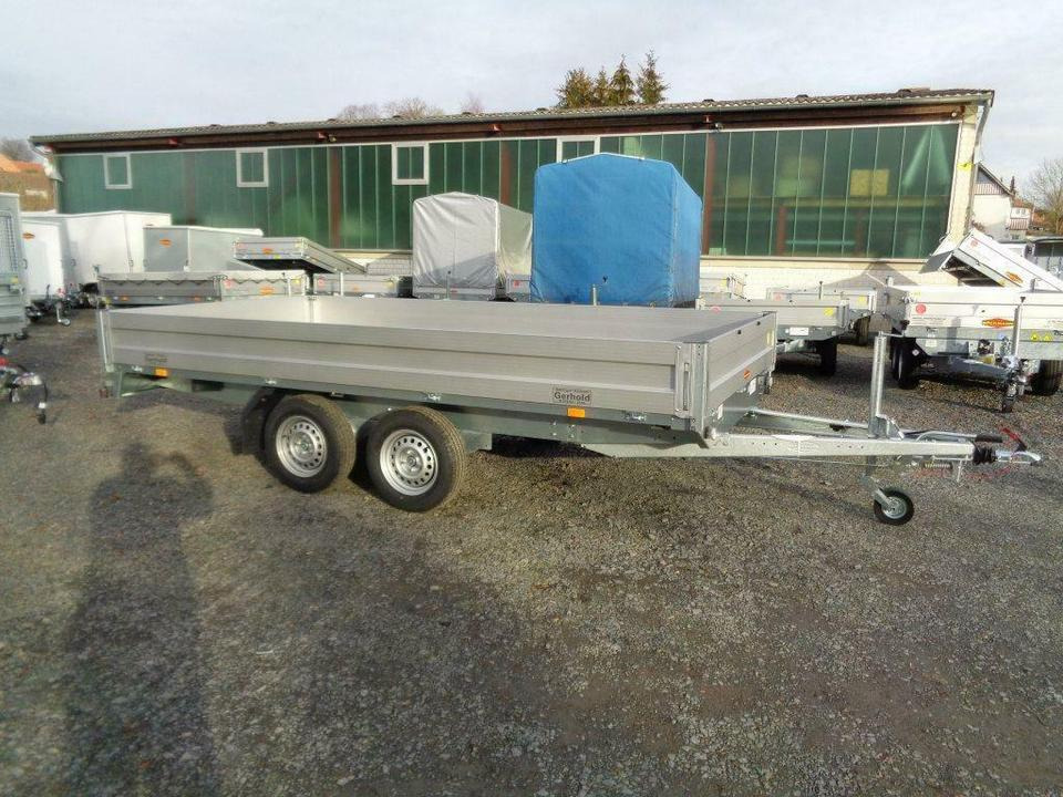 Böckmann HL-AL 4121/27 ECO PKW-Anhänger, 2,7to. Hochlader - Przyczepa platforma/ Skrzyniowa: zdjęcie 2 Böckmann HL-AL 4121/27 ECO PKW-Anhänger, 2,7to. Hochlader - Przyczepa platforma/ Skrzyniowa: zdjęcie 2