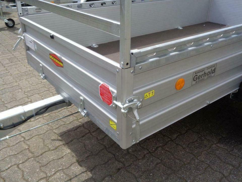 Böckmann PKW-ANhänger 1350 kg 100 km/h Stirnwand klappbar Profi - Przyczepa samochodowa: zdjęcie 3 Böckmann PKW-ANhänger 1350 kg 100 km/h Stirnwand klappbar Profi - Przyczepa samochodowa: zdjęcie 3