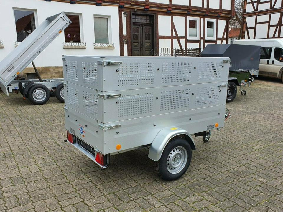 Böckmann PKW-Anhänger TPV 1,0to, 100 km/h, Gitteraufbau - Przyczepa samochodowa: zdjęcie 2 Böckmann PKW-Anhänger TPV 1,0to, 100 km/h, Gitteraufbau - Przyczepa samochodowa: zdjęcie 2