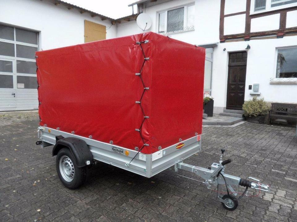 Böckmann PKW Anhänger mit Plane und Spriegel 100 km/h - Przyczepa samochodowa: zdjęcie 2 Böckmann PKW Anhänger mit Plane und Spriegel 100 km/h - Przyczepa samochodowa: zdjęcie 2