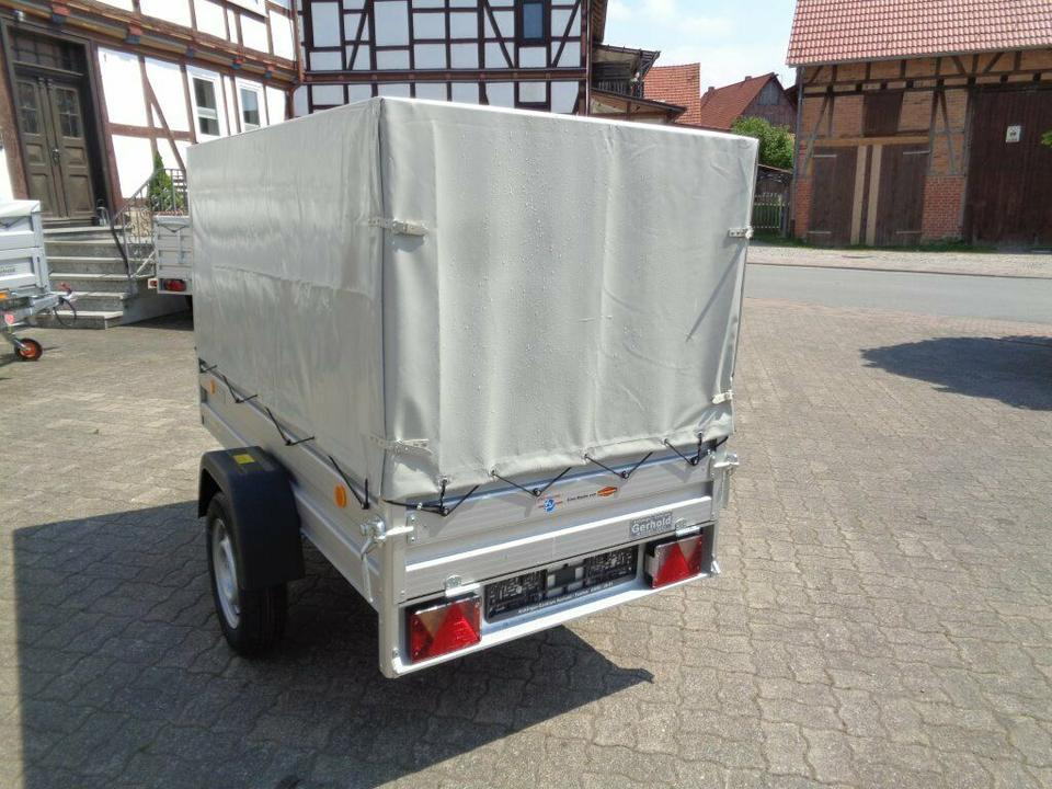 Böckmann-TPV PKW Anhänger Aluaufbau Plane u. Spriegel - Przyczepa samochodowa: zdjęcie 4 Böckmann-TPV PKW Anhänger Aluaufbau Plane u. Spriegel - Przyczepa samochodowa: zdjęcie 4