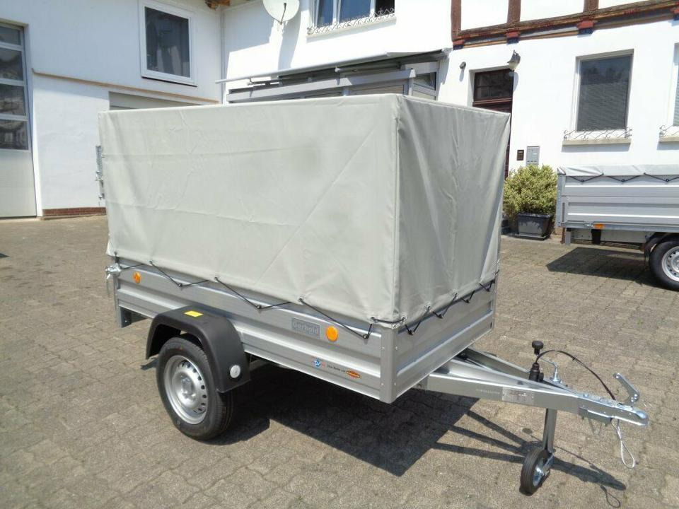 Böckmann-TPV PKW Anhänger Aluaufbau Plane u. Spriegel - Przyczepa samochodowa: zdjęcie 1 Böckmann-TPV PKW Anhänger Aluaufbau Plane u. Spriegel - Przyczepa samochodowa: zdjęcie 1