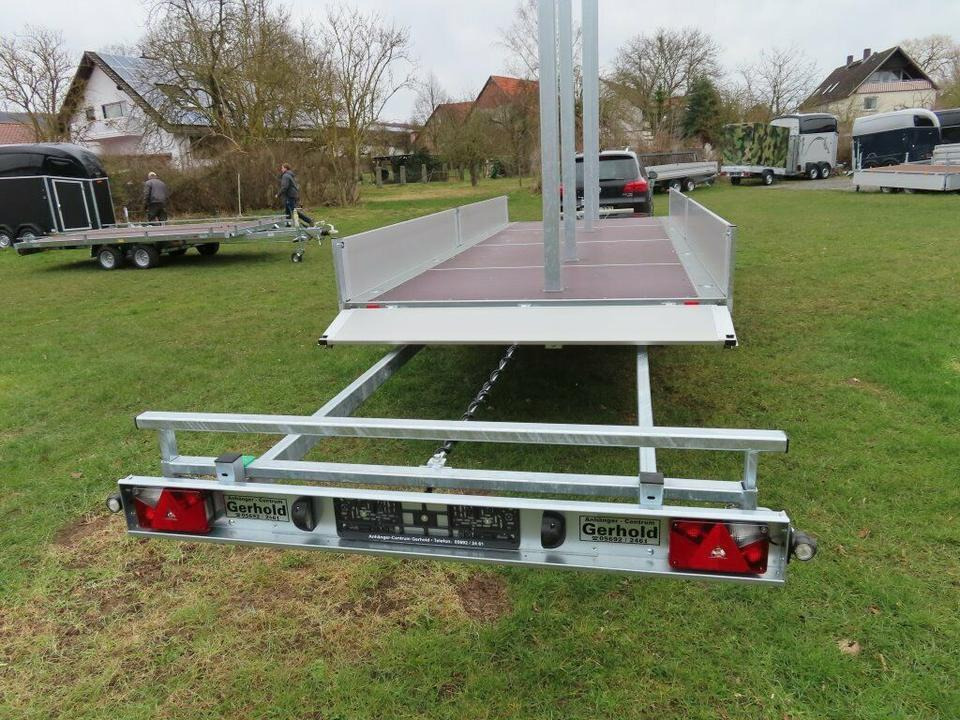 Langmaterialanhänger Unsinn LM 3554-14-2040 Deichsel ausziehbar - Przyczepa platforma/ Skrzyniowa: zdjęcie 4 Langmaterialanhänger Unsinn LM 3554-14-2040 Deichsel ausziehbar - Przyczepa platforma/ Skrzyniowa: zdjęcie 4