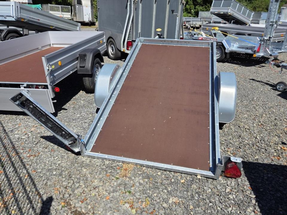 PKW-Anhänger 13 Stützrad Kippbar Motorrad Rasenmäher Quad 100km/h - Przyczepa motocyklowa: zdjęcie 4 PKW-Anhänger 13 Stützrad Kippbar Motorrad Rasenmäher Quad 100km/h - Przyczepa motocyklowa: zdjęcie 4