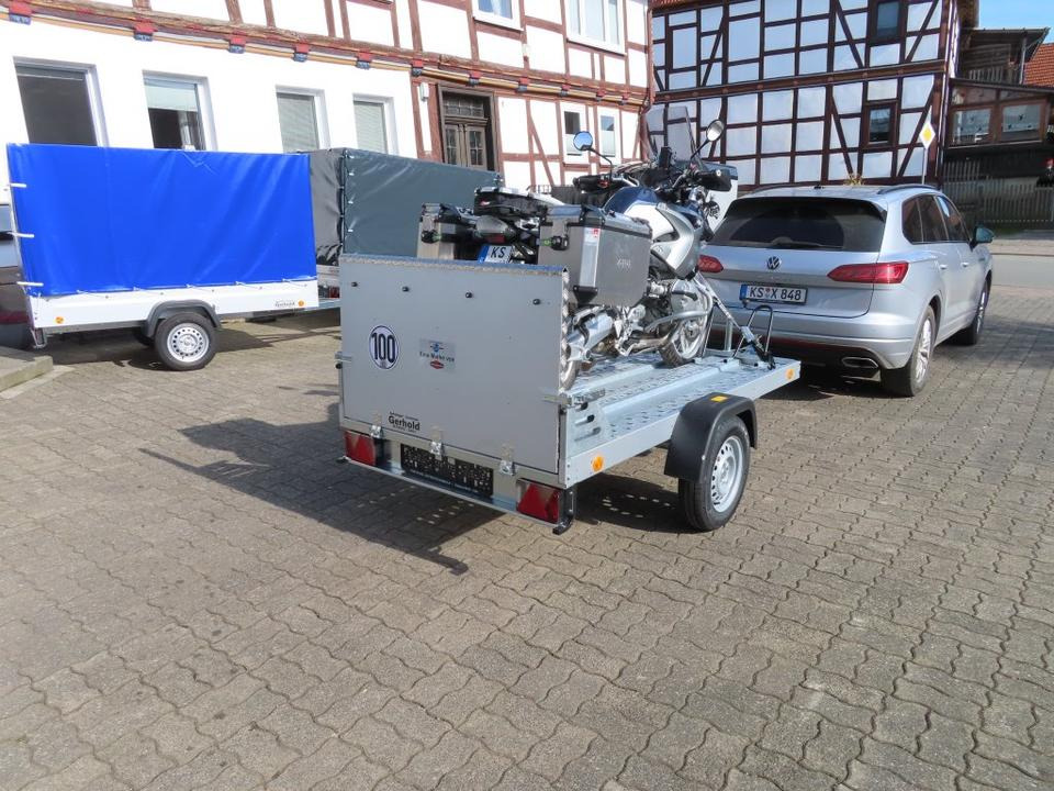 TPV KD-MU-T3 Motorradanhänger PKW-Anhänger 100km/h - Przyczepa motocyklowa: zdjęcie 3 TPV KD-MU-T3 Motorradanhänger PKW-Anhänger 100km/h - Przyczepa motocyklowa: zdjęcie 3