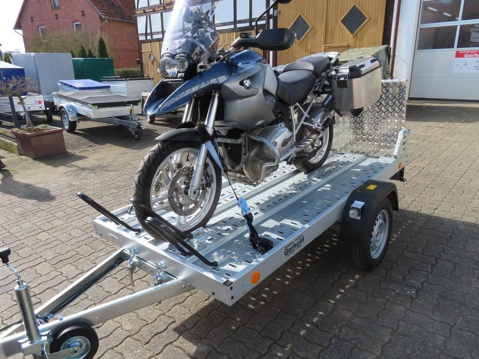 TPV KD-MU-T3 Motorradanhänger PKW-Anhänger 100km/h - Przyczepa motocyklowa: zdjęcie 4 TPV KD-MU-T3 Motorradanhänger PKW-Anhänger 100km/h - Przyczepa motocyklowa: zdjęcie 4