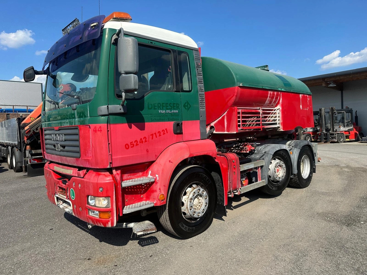 Man Tga За миене на Улици, Нов внос , - Samochód ciężarowy cysterna: zdjęcie 4 Man Tga За миене на Улици, Нов внос , - Samochód ciężarowy cysterna: zdjęcie 4