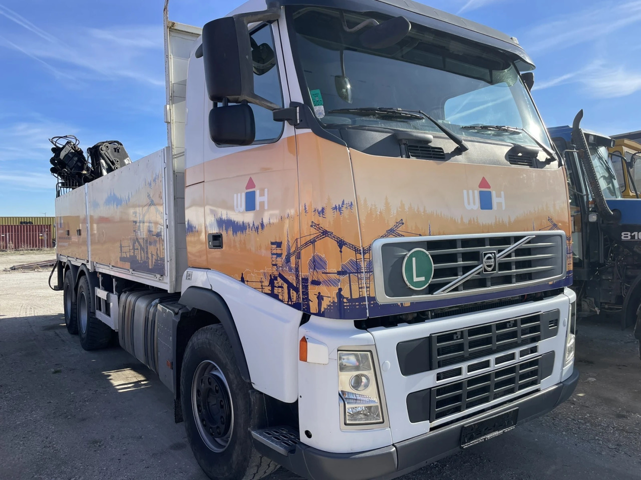 Volvo Fh 12 6х6, Кран, Нов внос - Samochód ciężarowy skrzyniowy/ Platforma, Samochod ciężarowy z HDS: zdjęcie 4 Volvo Fh 12 6х6, Кран, Нов внос - Samochód ciężarowy skrzyniowy/ Platforma, Samochod ciężarowy z HDS: zdjęcie 4