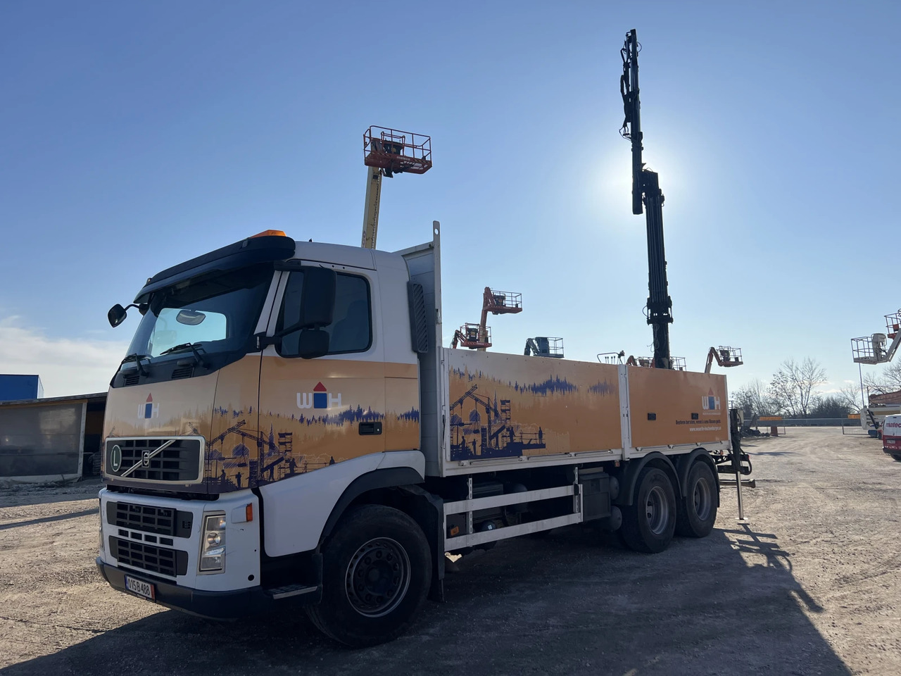 Volvo Fh 12 6х6, Кран, Нов внос - Samochód ciężarowy skrzyniowy/ Platforma, Samochod ciężarowy z HDS: zdjęcie 2 Volvo Fh 12 6х6, Кран, Нов внос - Samochód ciężarowy skrzyniowy/ Platforma, Samochod ciężarowy z HDS: zdjęcie 2