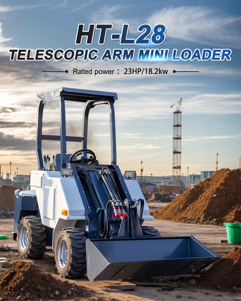 L28 Telescopic Arm Loader With Multi-function Accessories - Ładowarka kołowa teleskopowa: zdjęcie 1 L28 Telescopic Arm Loader With Multi-function Accessories - Ładowarka kołowa teleskopowa: zdjęcie 1