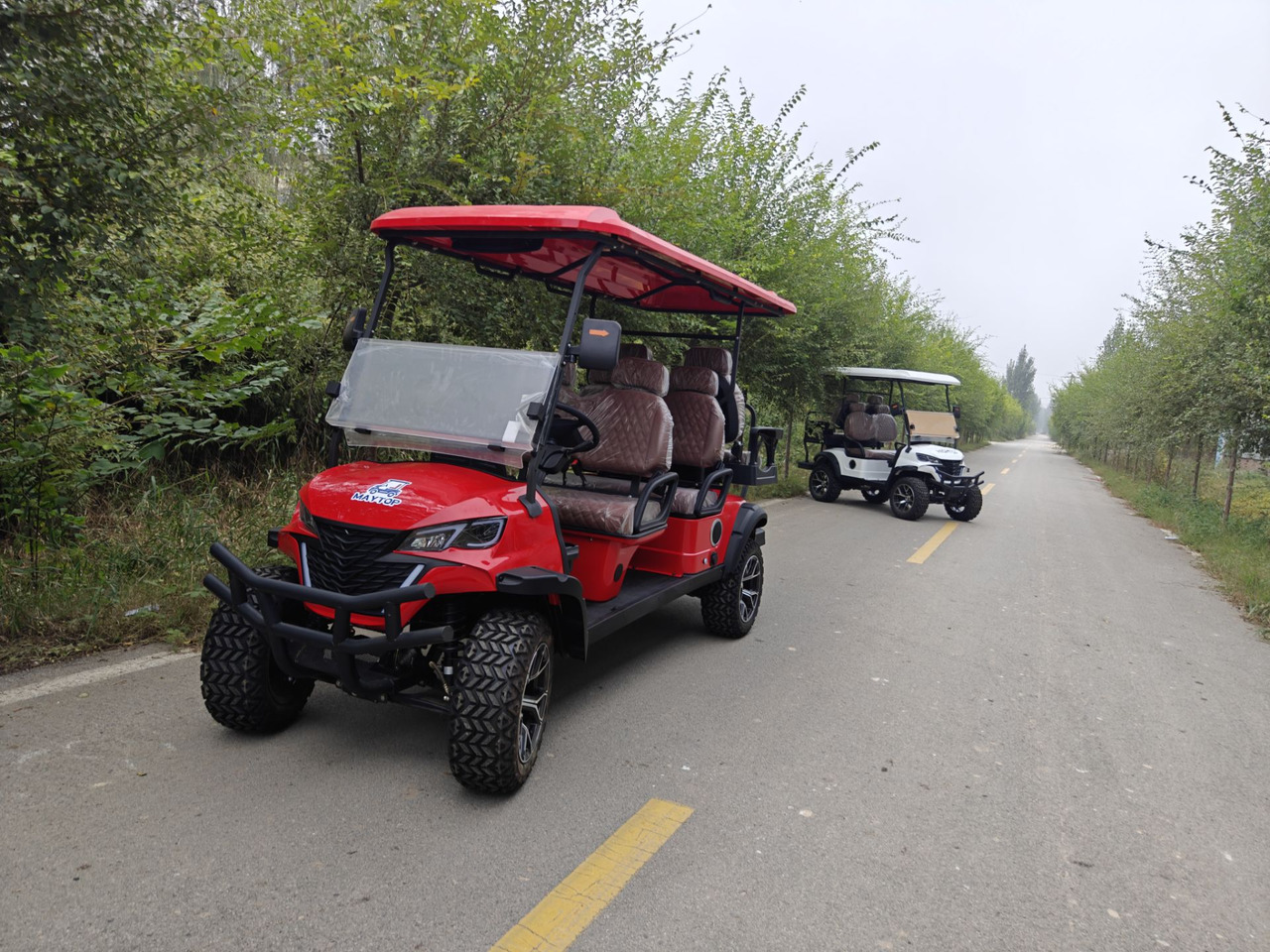 MAYTOP HIGHTOP MF Golf Cart with Electric or Petrol engine 2-8seats - Miejski autobus: zdjęcie 4 MAYTOP HIGHTOP MF Golf Cart with Electric or Petrol engine 2-8seats - Miejski autobus: zdjęcie 4