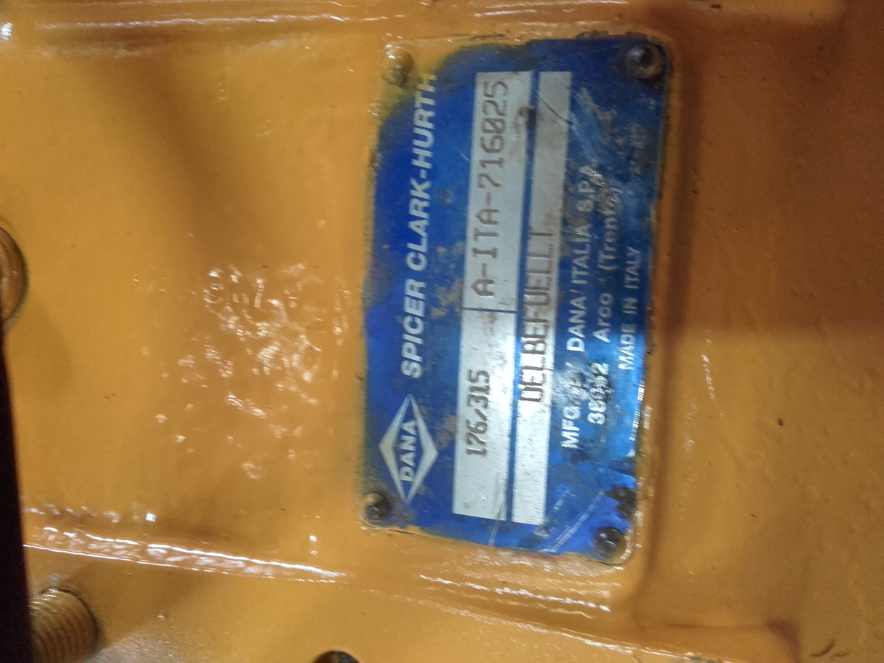 Most Mecalac Clark Hurth 176/315 - Most i części do Maszyn budowlanych: zdjęcie 1 Most Mecalac Clark Hurth 176/315 - Most i części do Maszyn budowlanych: zdjęcie 1