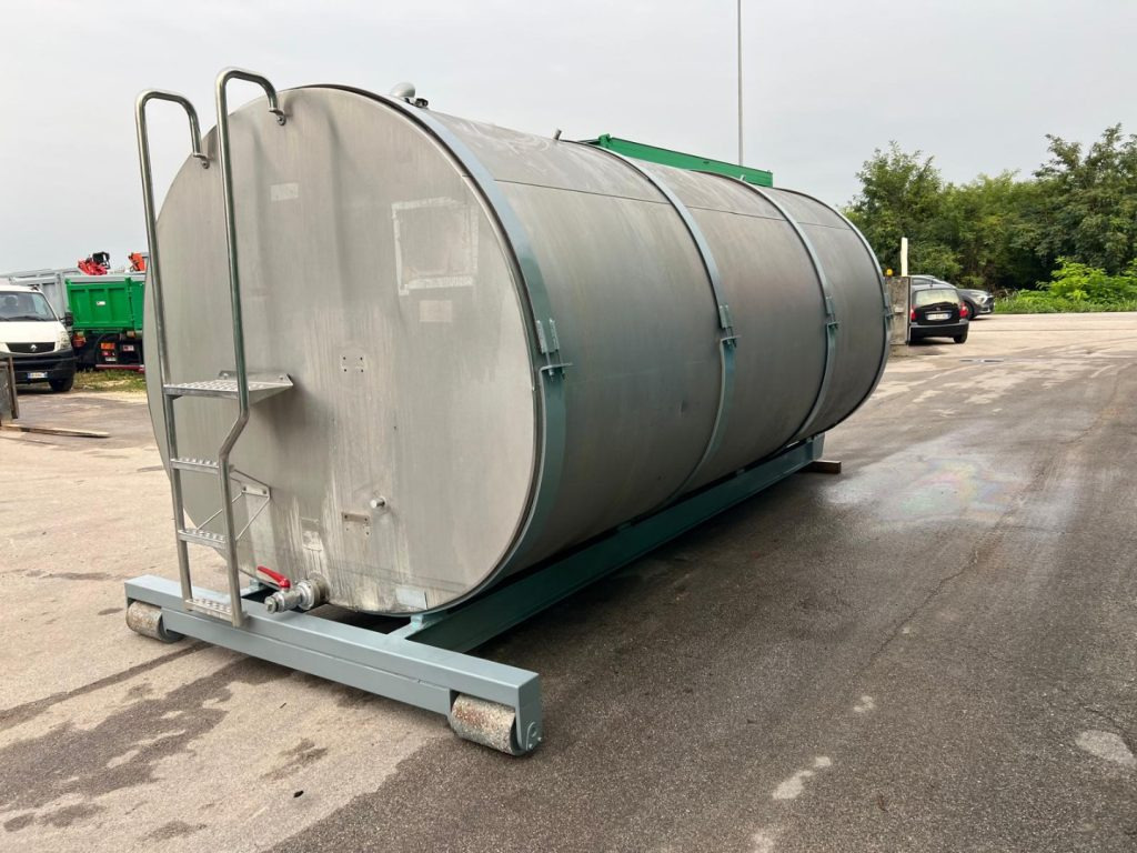 CISTERNA USATA IN ACCIAIO INOX - Kontener zbiornikowy: zdjęcie 2 CISTERNA USATA IN ACCIAIO INOX - Kontener zbiornikowy: zdjęcie 2
