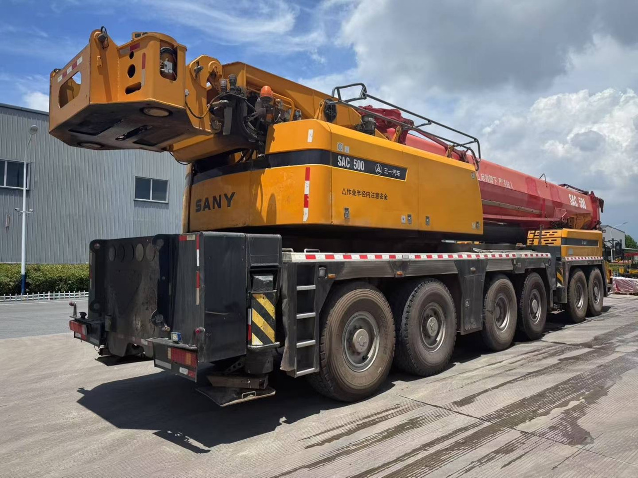 SANY SAC3500 - Żuraw szosowo-terenowy: zdjęcie 3 SANY SAC3500 - Żuraw szosowo-terenowy: zdjęcie 3