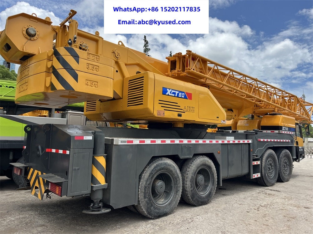 XCMG XCT80 80Tons XCT75 XCT70 XCT50 XCT55 XCT35 XCT25 25T 35T 50T 70T 55T 80TON CRANE - Dźwig samojezdny: zdjęcie 4 XCMG XCT80 80Tons XCT75 XCT70 XCT50 XCT55 XCT35 XCT25 25T 35T 50T 70T 55T 80TON CRANE - Dźwig samojezdny: zdjęcie 4
