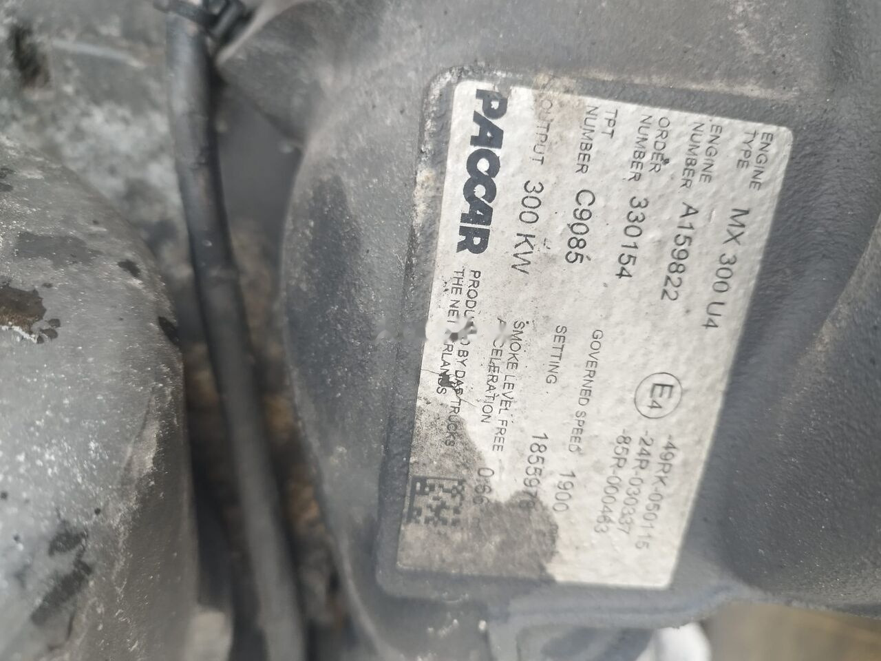 DAF MX 300 U4 DAF XF, CF - Silnik do Samochodów ciężarowych: zdjęcie 4 DAF MX 300 U4 DAF XF, CF - Silnik do Samochodów ciężarowych: zdjęcie 4