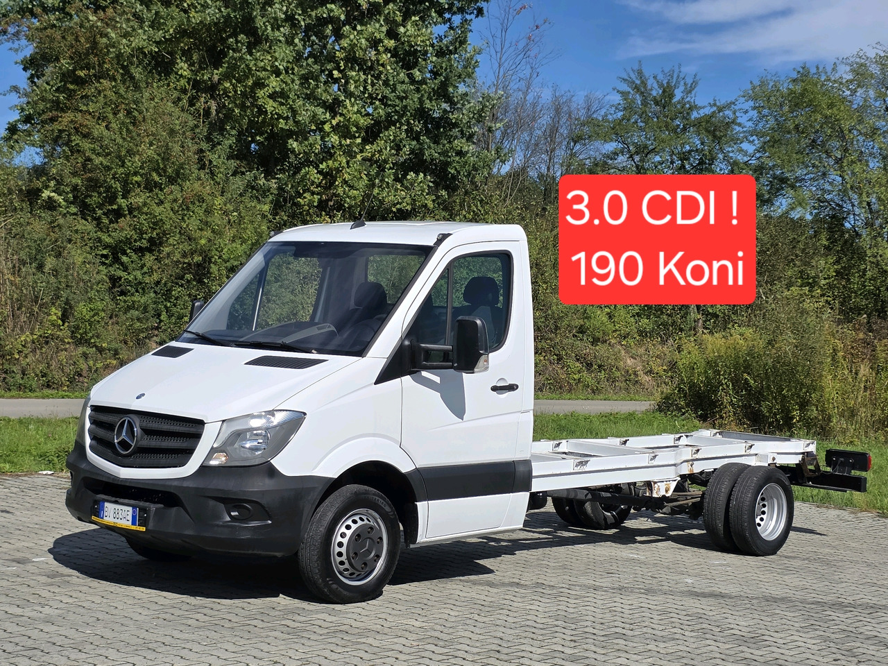 Mercedes-Benz Sprinter 419 CDI Rama Max ! 3.0 CDI ! Klima ! Bez Korozji ! - Samochód dostawczy skrzyniowy: zdjęcie 1 Mercedes-Benz Sprinter 419 CDI Rama Max ! 3.0 CDI ! Klima ! Bez Korozji ! - Samochód dostawczy skrzyniowy: zdjęcie 1