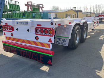 TITAN 2 Axle Skeletal Semi Trailer for Sale in Namibia - Naczepa kontenerowiec/ System wymienny: zdjęcie 2 TITAN 2 Axle Skeletal Semi Trailer for Sale in Namibia - Naczepa kontenerowiec/ System wymienny: zdjęcie 2