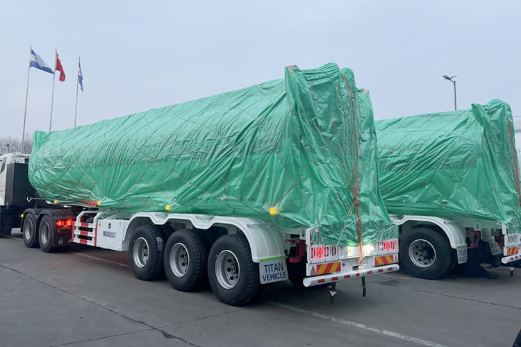 TITAN 3 Axle 40000 Liters Diesel Fuel Tanker Trailer for Sale - Naczepa cysterna: zdjęcie 4 TITAN 3 Axle 40000 Liters Diesel Fuel Tanker Trailer for Sale - Naczepa cysterna: zdjęcie 4