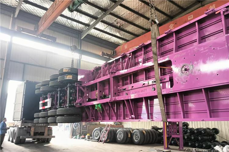 TITAN 4 Axle 40ft Flatbed Semi Trailer for Sale In Guam - Naczepa platforma/ Burtowa: zdjęcie 4 TITAN 4 Axle 40ft Flatbed Semi Trailer for Sale In Guam - Naczepa platforma/ Burtowa: zdjęcie 4