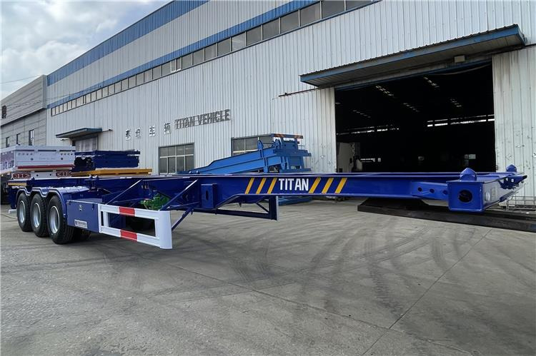 TITAN 40ft Container Chassis Trailer for Sale In Guam - Naczepa kontenerowiec/ System wymienny: zdjęcie 3 TITAN 40ft Container Chassis Trailer for Sale In Guam - Naczepa kontenerowiec/ System wymienny: zdjęcie 3