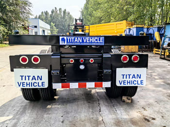 TITAN Tri Axle Chassis Container for Sale in Nigeria - Naczepa kontenerowiec/ System wymienny: zdjęcie 3 TITAN Tri Axle Chassis Container for Sale in Nigeria - Naczepa kontenerowiec/ System wymienny: zdjęcie 3