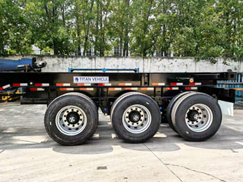 TITAN Tri Axle Chassis Container for Sale in Nigeria - Naczepa kontenerowiec/ System wymienny: zdjęcie 5 TITAN Tri Axle Chassis Container for Sale in Nigeria - Naczepa kontenerowiec/ System wymienny: zdjęcie 5