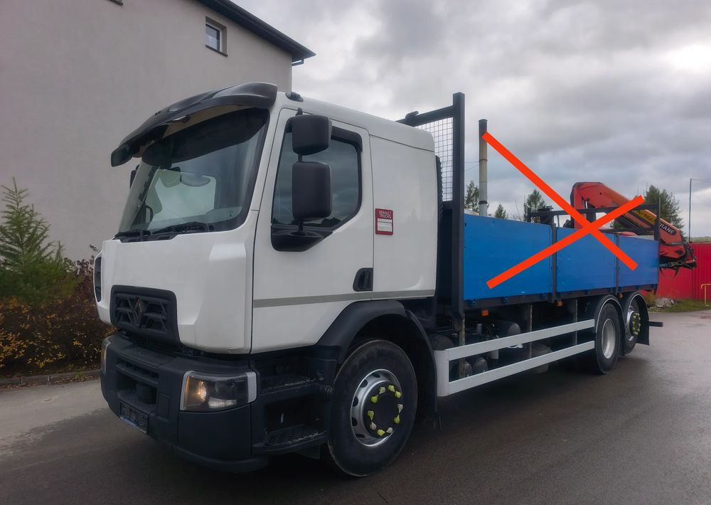 Renault D 26.320 6x2 podwozie do zabudowy - Samochód ciężarowe pod zabudowę: zdjęcie 1 Renault D 26.320 6x2 podwozie do zabudowy - Samochód ciężarowe pod zabudowę: zdjęcie 1