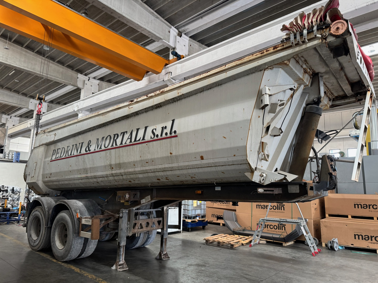 TECNOKAR T2GP Semirimorchio Ribaltabile Mezzo d'opera - Naczepa wywrotka: zdjęcie 2 TECNOKAR T2GP Semirimorchio Ribaltabile Mezzo d'opera - Naczepa wywrotka: zdjęcie 2