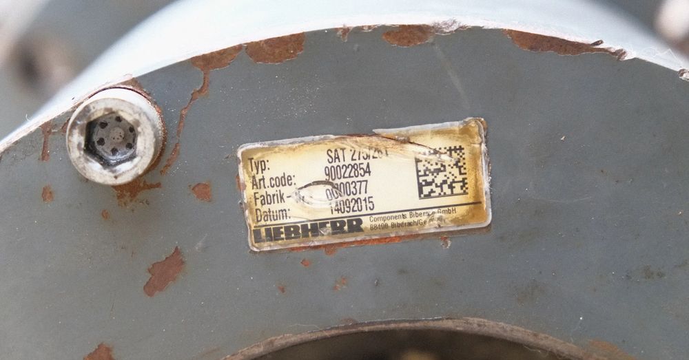 Reduktor obrotu R906,R916,R922,R926,R950 LH 30 SAT 215/251 do koparki liebherr A314,A316 ,R313,R317 R 900,R902 - Części zamienne: zdjęcie 5 Reduktor obrotu R906,R916,R922,R926,R950 LH 30 SAT 215/251 do koparki liebherr A314,A316 ,R313,R317 R 900,R902 - Części zamienne: zdjęcie 5
