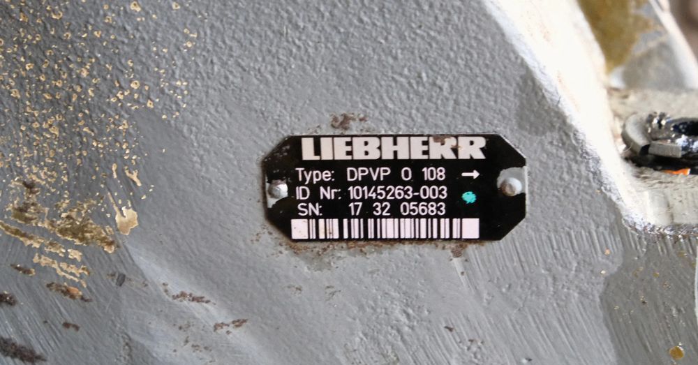 Pompa liebherr,R906,R914C,R916,R924,R926,R934,R944 DPVP 0 108 np koparki R926 ,R934C - Hydraulika: zdjęcie 2 Pompa liebherr,R906,R914C,R916,R924,R926,R934,R944 DPVP 0 108 np koparki R926 ,R934C - Hydraulika: zdjęcie 2