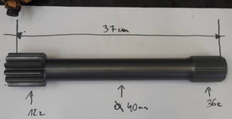 MOST ZF WY 224.0 M0ST POŁOS KRÓTKA Z 12/36 - Przekładnia: zdjęcie 1 MOST ZF WY 224.0 M0ST POŁOS KRÓTKA Z 12/36 - Przekładnia: zdjęcie 1