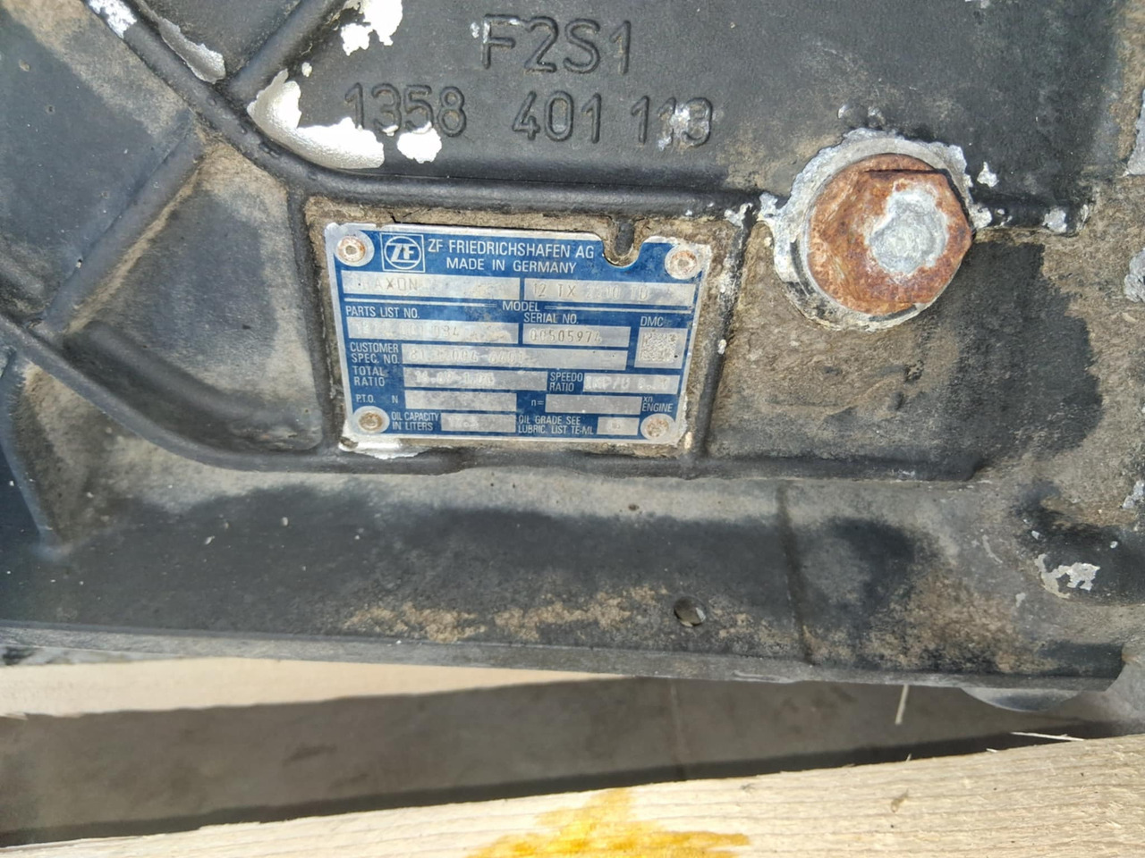 MAN TGS - Skrzynia biegów: zdjęcie 3 MAN TGS - Skrzynia biegów: zdjęcie 3