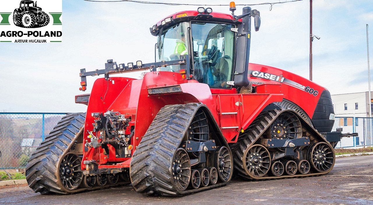 CASE IH QUADTRAC 600 - 2013 ROK - NOWE GĄSIENICE - AUTOPILOT - Ciągnik rolniczy: zdjęcie 3 CASE IH QUADTRAC 600 - 2013 ROK - NOWE GĄSIENICE - AUTOPILOT - Ciągnik rolniczy: zdjęcie 3