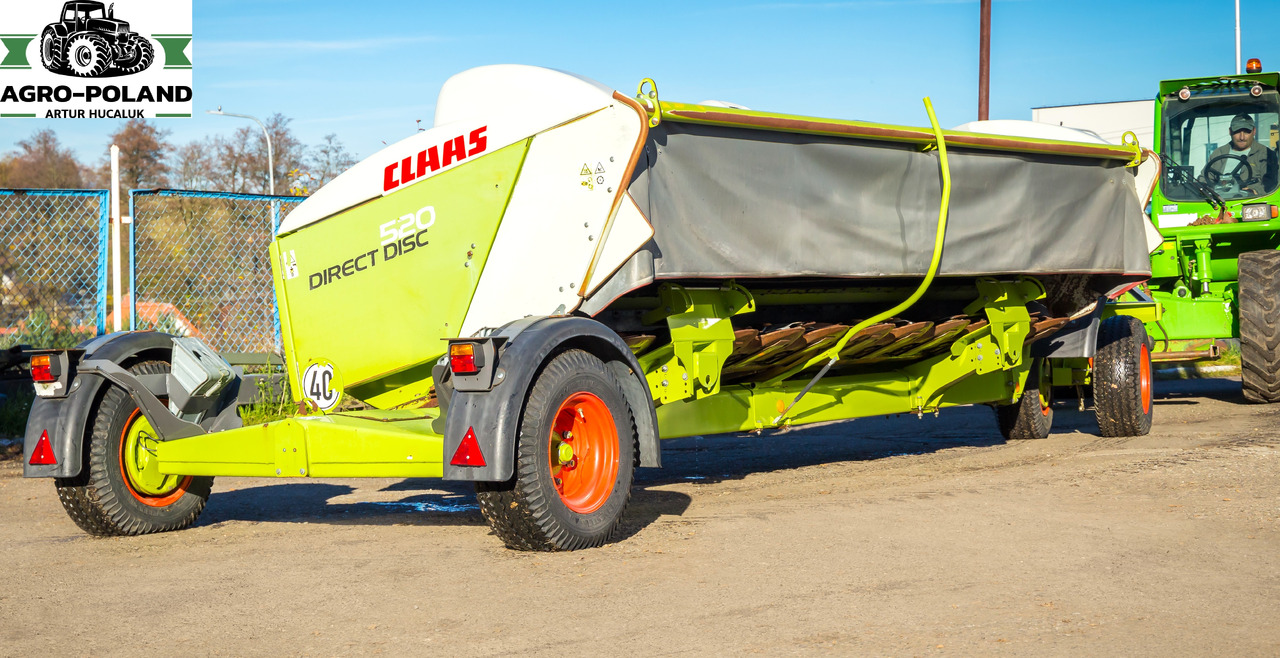 CLAAS DIRECT DISC 520 CENTOUR PRO NT - 2014 rok - Sieczkarnia: zdjęcie 1 CLAAS DIRECT DISC 520 CENTOUR PRO NT - 2014 rok - Sieczkarnia: zdjęcie 1