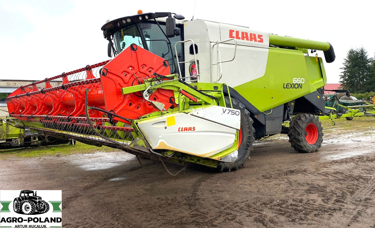 CLAAS LEXION 660 - 2013 ROK - 2326 H - VARIO 750 - NOWSZY MODEL - Kombajn zbożowy: zdjęcie 1 CLAAS LEXION 660 - 2013 ROK - 2326 H - VARIO 750 - NOWSZY MODEL - Kombajn zbożowy: zdjęcie 1