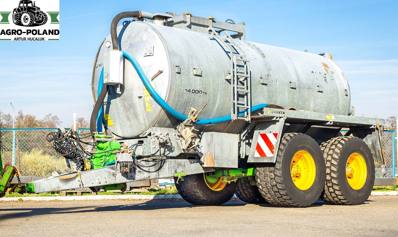 JOSKIN 14000 TS KOMFORT 2 - 2007 ROK - 14000 L - SKRĘTNA OŚ - Przyczepa asenizacyjna: zdjęcie 1 JOSKIN 14000 TS KOMFORT 2 - 2007 ROK - 14000 L - SKRĘTNA OŚ - Przyczepa asenizacyjna: zdjęcie 1