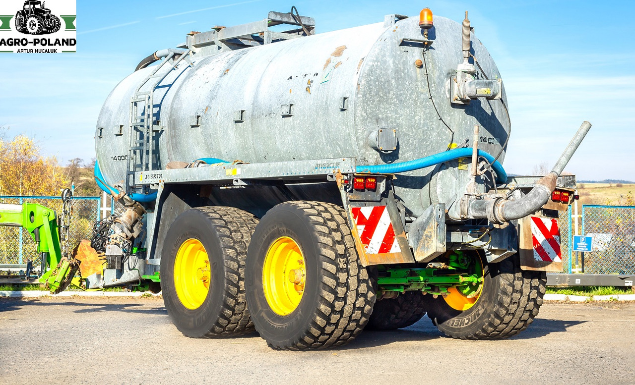 JOSKIN 14000 TS KOMFORT 2 - 2007 ROK - 14000 L - SKRĘTNA OŚ - Przyczepa asenizacyjna: zdjęcie 4 JOSKIN 14000 TS KOMFORT 2 - 2007 ROK - 14000 L - SKRĘTNA OŚ - Przyczepa asenizacyjna: zdjęcie 4