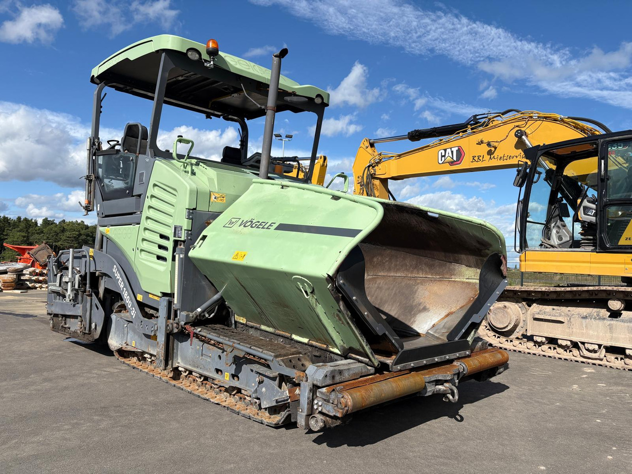 VÖGELE SUPER 1800-3i - Rozściełacz do asfaltu: zdjęcie 3 VÖGELE SUPER 1800-3i - Rozściełacz do asfaltu: zdjęcie 3