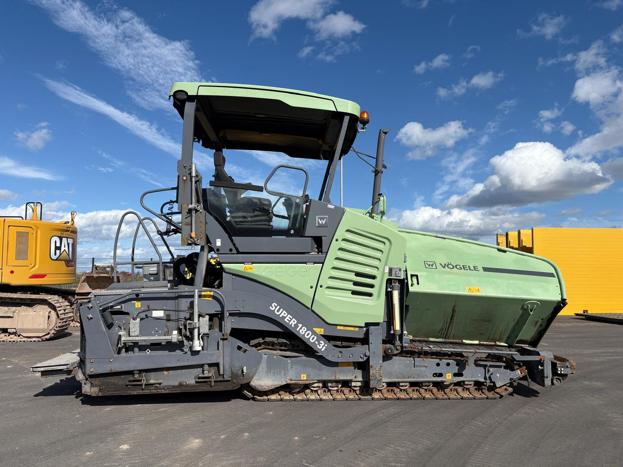 VÖGELE SUPER 1800-3i - Rozściełacz do asfaltu: zdjęcie 1 VÖGELE SUPER 1800-3i - Rozściełacz do asfaltu: zdjęcie 1