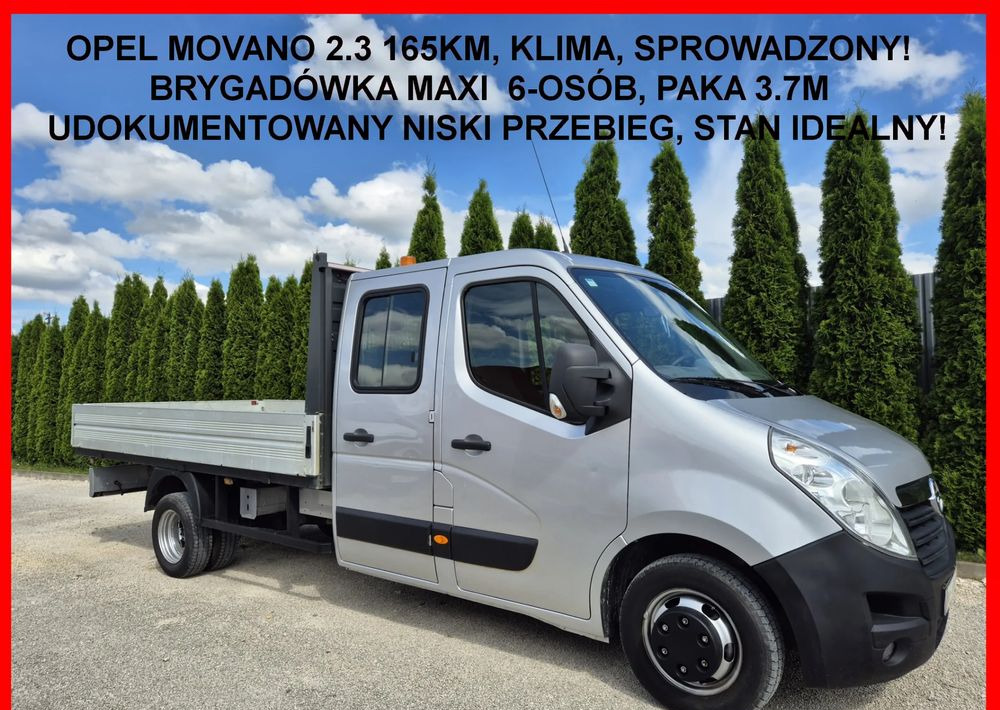 Opel Movano 2.3 165KM - Samochód dostawczy doka: zdjęcie 1 Opel Movano 2.3 165KM - Samochód dostawczy doka: zdjęcie 1